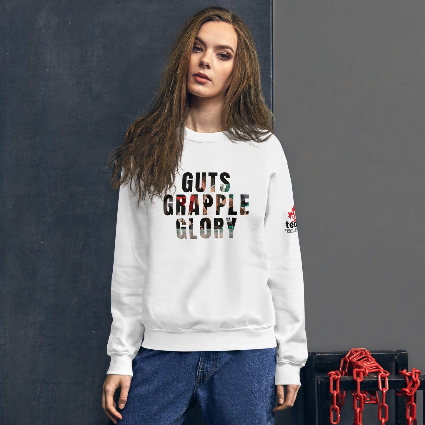 Guts Grapple Glory Wrestling Crewneck