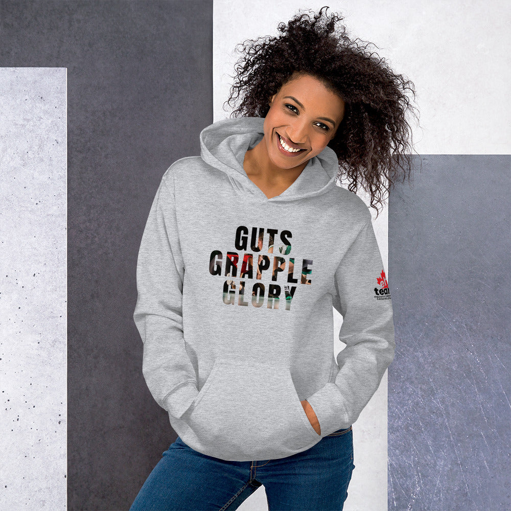 Guts Grapple Glory Wrestling Hoodie