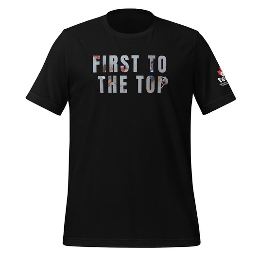 First to the Top Climber's Tee