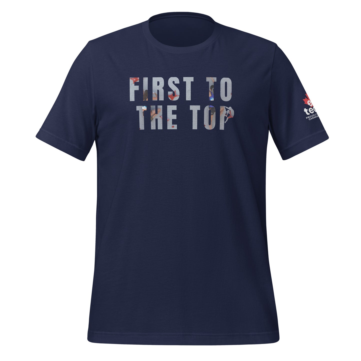 First to the Top Climber's Tee